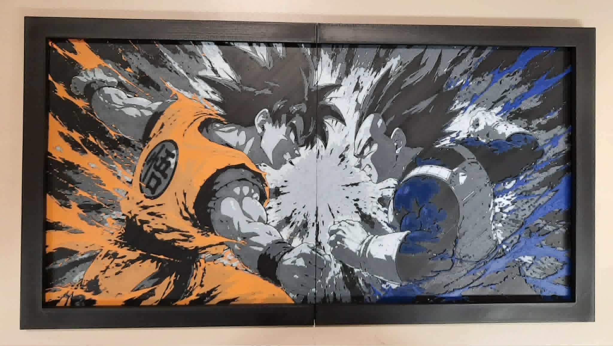 Cadre Goku x Vegeta